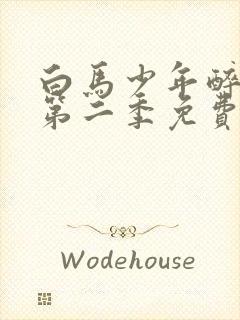 白马少年醉春风第二季免费观看高清