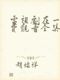 电视剧在一起免费观看全集