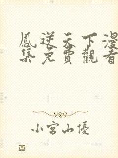 凤逆天下漫画全集免费观看下拉式封面