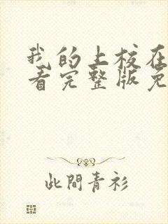 我的上校在线观看完整版免费高清