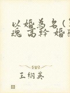 以婚为名 (军魂 高干 婚恋)