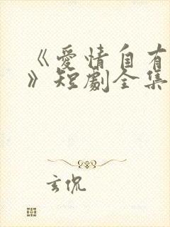 《爱情自有天意》短剧全集