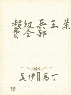 超级兵王叶谦免费全部