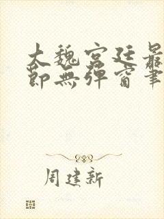 大魏宫廷最新章节无弹窗笔趣阁