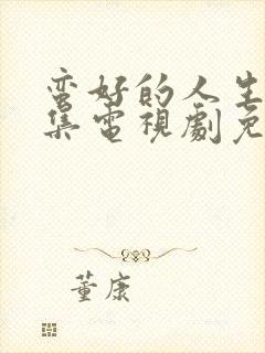 蛮好的人生40集电视剧免费看全集封面