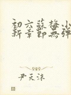 初六苏梅小说最新章节无弹窗免费阅读