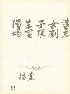 独生子女婆婆妈妈电视剧免费全集