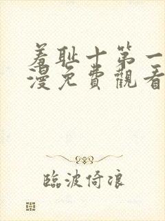 羞耻十第一季动漫免费观看