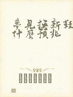 梦见换新鞋子是什么预兆封面