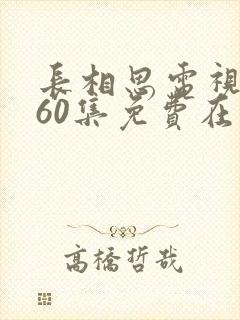 长相思电视剧全60集免费在线观看