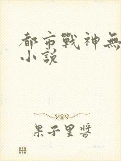 都市战神无双 小说封面