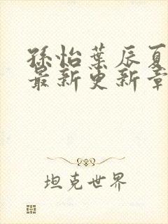 孙怡叶辰夏若雪最新更新章节免费阅读