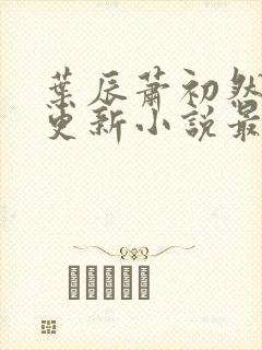 叶辰萧初然最快更新小说最新