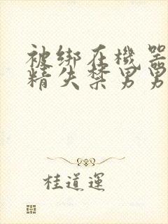 被绑在机器上榨精失禁男男封面