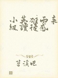 小英雄雨来六年级读后感封面