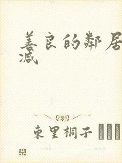 善良的邻居无删减