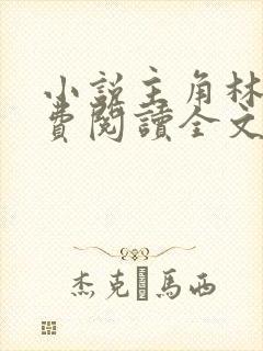 小说主角林峰免费阅读全文最新章节