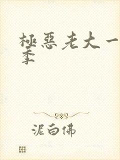 极恶老大一共几季