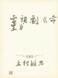 电视剧《命悬一生》