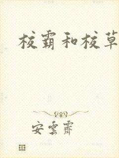 校霸和校草封面