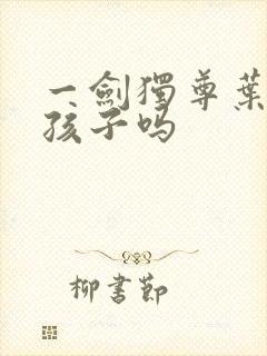 一剑独尊叶玄有孩子吗