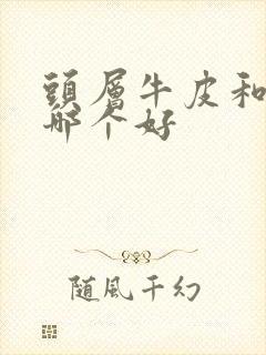 头层牛皮和羊皮哪个好封面