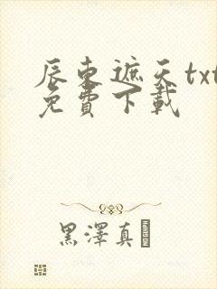 辰东遮天txt免费下载