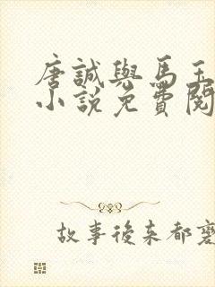 唐诚与马玉婷的小说免费阅读