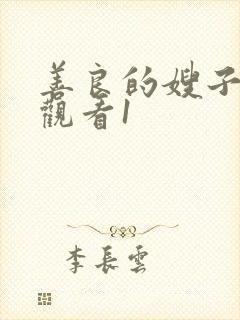 善良的嫂子在线观看1封面