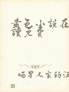 黄色小说在线阅读免费封面