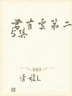 君有云第二季25集封面