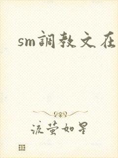 sm调教文在线封面