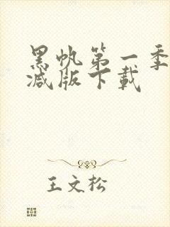 黑帆第一季未删减版下载