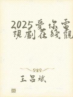2025爱你电视剧在线观看全集免费