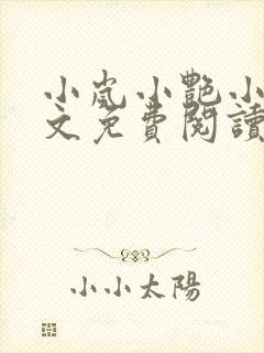 小岚小艳小说全文免费阅读最新章节