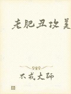 老肥丑攻美人