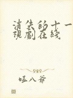 消失的十一层电视剧在线