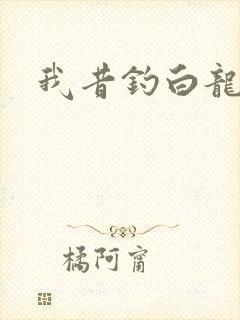 我昔钓白龙封面