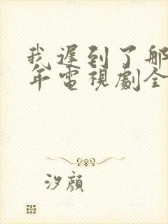 我迟到了那么多年电视剧全集免费