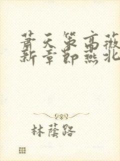 萧天策高薇薇最新章节燕北小说