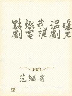 点燃我温暖你追剧电视剧免费观看