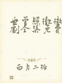 也曾照彻微尘短剧全集免费观看