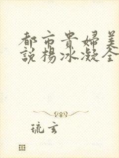 都市贵妇美腿小说杨冰凝全文阅读