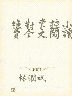 绝对掌控小说免费全文阅读笔趣阁