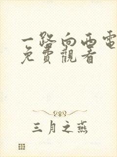 一路向西电视剧免费观看