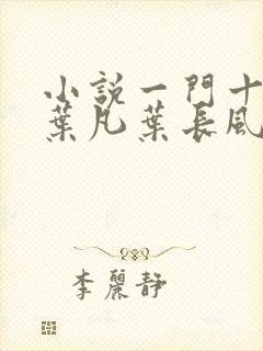 小说一门十忠烈叶凡叶长风全集封面