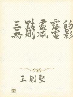 三点尽露的奶头无删减电影