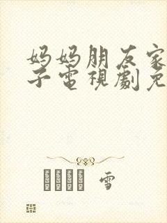 妈妈朋友家的儿子电视剧免费封面