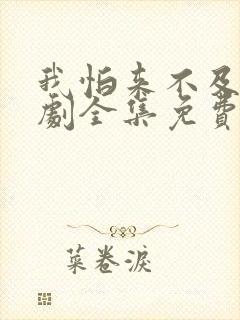 我怕来不及电视剧全集免费观看