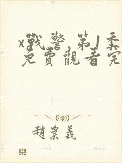 x战警 第1季免费观看完整版在线全集封面